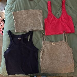 7 shirts all good condition for $20 sizes xs and s